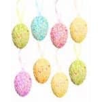 8 x Hanging Easter Egg Decorations