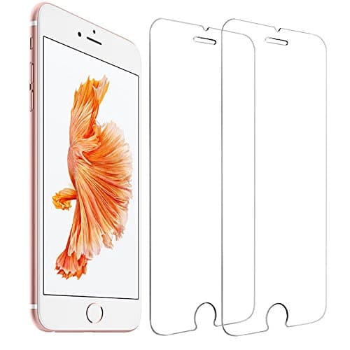 CIMOXI iPhone 7 iPhone 8 Screen Protectors, [2-Pack] Screen Protector Tempered Glass [9H Hardness][Anti-Fingerprint][Bubble Free] Clear Film for Apple iPhone 7/8