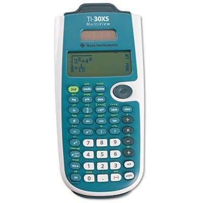 (Value Bundle) TEXTI30XSMV TI-30XS MultiView Calculator, 16-Digit LCD by TEXTI30XSMV