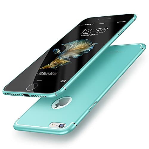 iPhone 7 Case, iPhone 8 Case, CuckooCase® Drop Shock Proof Hard Shell Armour Bumper With Glitter Silver Design Ultra Slim Thin Protective for Apple iPhone 8 (2017) &amp; iPhone 7 (2016), Emerald Green