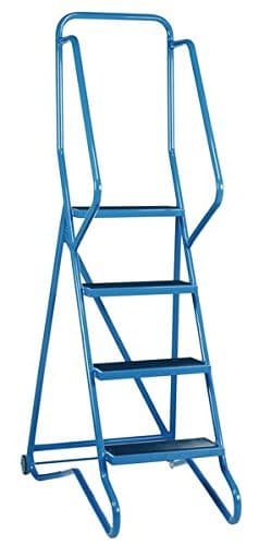 4 step light duty tilt n pull red - access equipment - steps