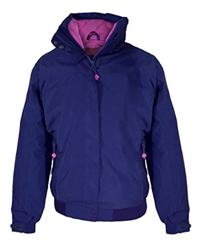 Ladies Riding Bomber Fleece Lined Jacket