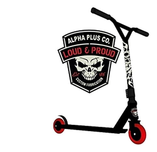 Alpha Plus Stunt Scooter Ghost Rider
