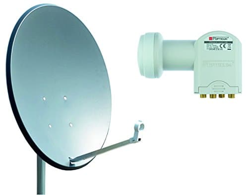 Opticum X80 Satellite Antenna 80 cm Anthracite