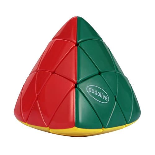 Dodolive Shengshou Rice Dumpling Magic Cube Speedy Ultra-Smooth Allotype Cube Educational Tools Puzzle Game,Colorful