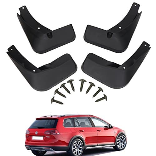 Molded Splash Guards Mud Flaps For VW Golf 7 MK7 Hatchback 2013-2017