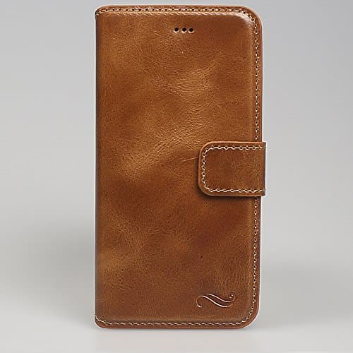 'Antic Iphone SE/5/5S Case – iPhone 6 Plus/iPhone 6/6S/6S Plus Ra Wallet Real Leather Case Mobile Phone Pouch Case Wallet Anti Ccase Leather Phone Case Cover