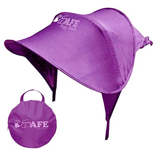 iSafe Sun Shade Maker For Red Kite Push Me 2U Stroller (Plum)