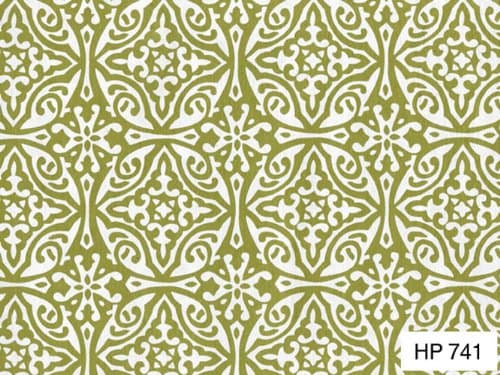 Handmade Paper White Design On Sage 22X30