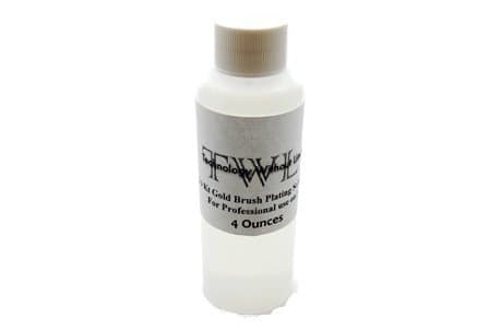 TWL Brush Plating-24 Karat Gold Solution - 4 Ounces