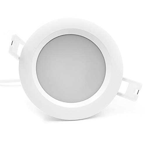 Waterproof LED Downlight IP65 Dimmable LED Ceiling Light,Natural White 4500K,7W,75mm Cutout,LED Recessed Light Fixture