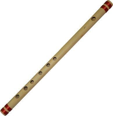 HS Internet Handmade Bansuri Bamboo Flute C Scale