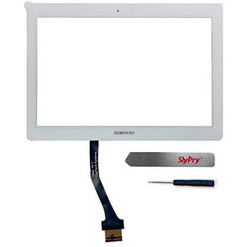 JOEMEL OEM White Touch Screen Touchscreen Digitizer Glass Panel + Lens Cover Repair Fix Replace Replacement Part for Samsung GT-P5100 P5113 N8000 N8010 N8013 for Galaxy Tab 2 10.1