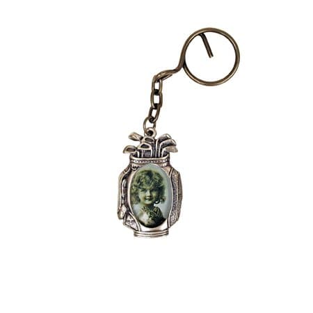 Golf Bag with Picture Key Chain