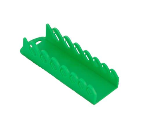 Protoco 5041 Stubby Wrench Rack, Green Magnetic, 7-Piece