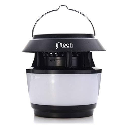 IFITech Portable Led Decorative Solar Rechargeable Camping Lantern Lamp with Micro USB Charging Method