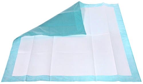 Disposable Chux Underpad - Large (10 Count) Size 29.5 x 35.5 Inch - Incontinence Waterproof Pee Pad for Seniors, Adults, Child, or Pets by Buddies