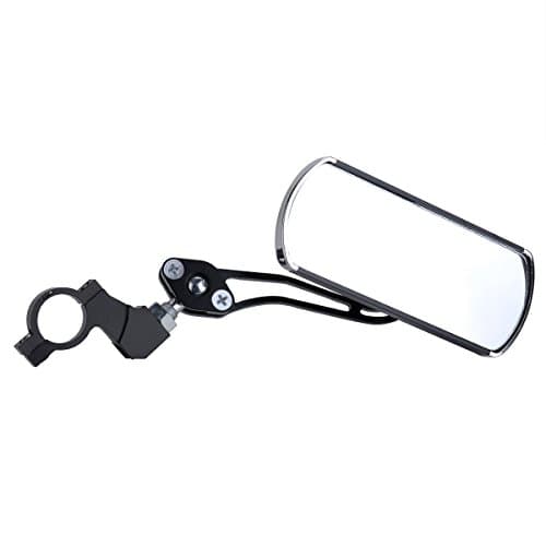 Cyclemann 2 Pack (Left&amp;Right) Aluminum Alloy Adjustable Rotating Bicycle Bike MTB Handlebar Rear View Mirrors with Clip Holder
