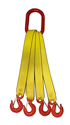 4-Legs Bridle Sling 6' length 2" Nylon Web Material