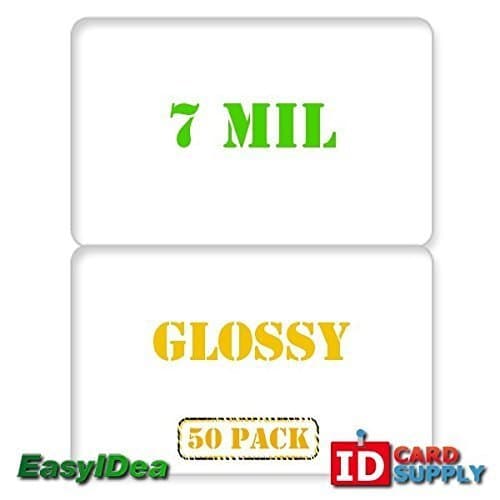 7 Mil Butterfly Pouch Laminates (Gloss) - 50 Pack by Brainstorm ID