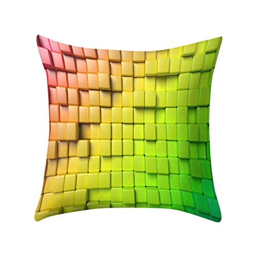 Muicook Decor Throw Pillow Case Cushion Cover Print Polyester Sofa|Car|Home B-4,45x45cm