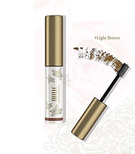 Mille 3D Brow Mascara Waterproof, Light Brown
