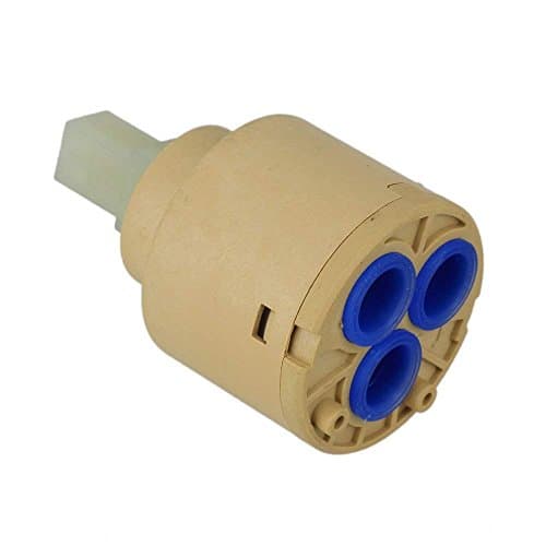 Replacement 40mm Ceramic Disc Plastic Bath Basin Shower Lever Mixer Tap Inner Cartridge (35mm)