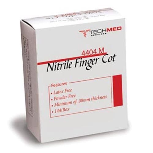 Nitrile Finger Cots, Large 144 pk