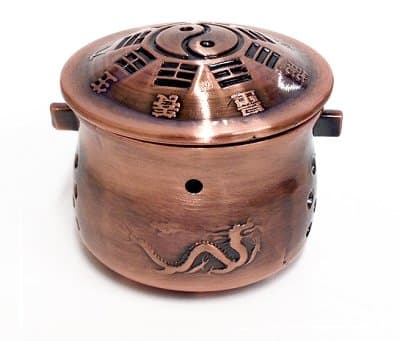 Acupuncture Firedragon Moxa Jar Big Copper Large Size