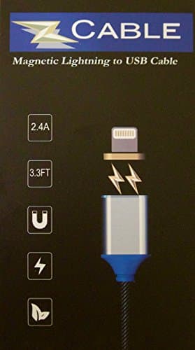 Magnetic lightning to USB cable for apple iPhone 5 / 5S / 6 / 6 Plus / 6S / 6S Plus / 7 / 7 Plus and iPads