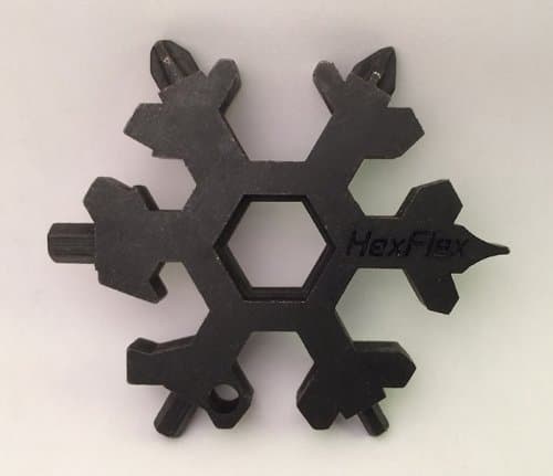HexFlex Snowflake Multi-Tool Standard/Metric (Oxidized Black)