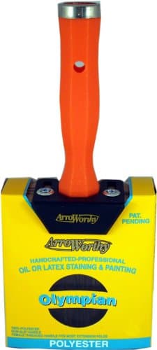 Arroworthy 267-003 6-Inch Polyester Blend Olympian Stainer Brush