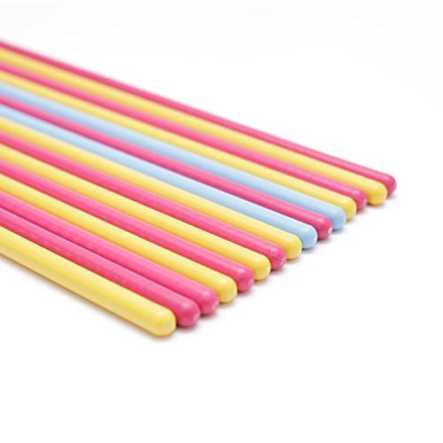 Plastic Dowel Rods for Tiered Cake Construction Multicolor, 12" X 0.4", Pack of 20