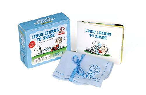 Linus Learns to Share (Peanuts): Linus Learns to Share (Peanuts): A Book and Blanket Kit