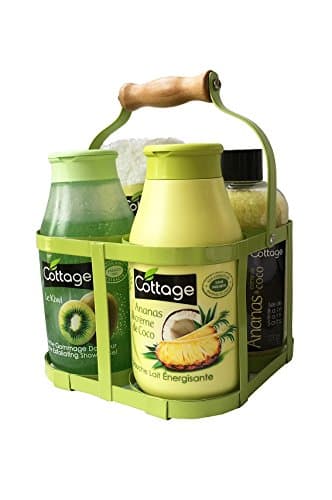 Cottage Gourmand Pineapple/Coconut Cream Bath Set