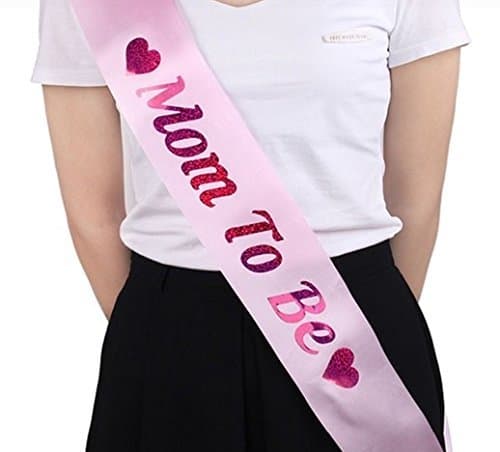 Baby Shower Sash (Pink)