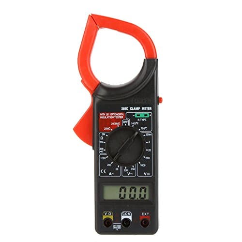 Trudged(TM) Digital Clamp Meter multimeter Volt AC Amp Ohm Meter Insulation Tester Temperature Sensor Meter multimetro pinza amperimetrica