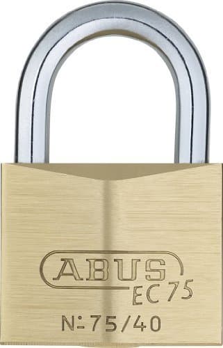 ABUS 75/40 KD B All Weather Solid Brass Keyed Different Padlock by Abus Lock USA
