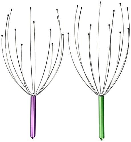 Hand Held Scalp Head Massager (Style 1, 4 Pack)