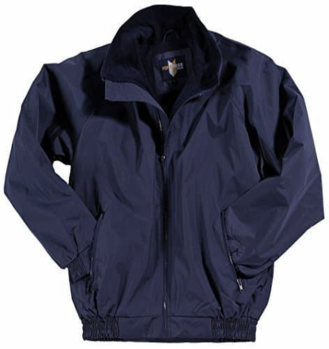 Mountain PassMens Branded Waterproof Windproof Harris Bomber Jacket Coat Front & Inside Zipped Pockets Taped Seams Anti Pill Fleece Lining Large Embroidery Access Workwear Fishing Walking Casual Fashion Vintage