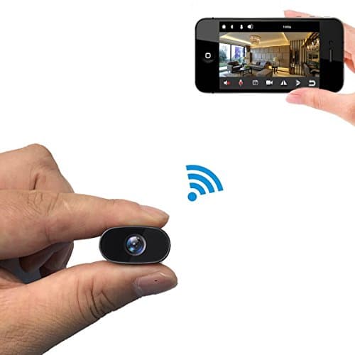 PNZEO W2 Mini Hidden Camera 1080P HD IP Camera Video Recorder 140 wide-angle wireless wifi Spy Camera Security Camera Remote view Motion Detectionfor