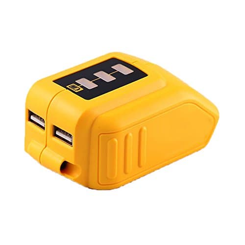 Weistar 12V/20V Max USB Power Source for Dewalt DCB090 Converters Adapter Lithium Battery