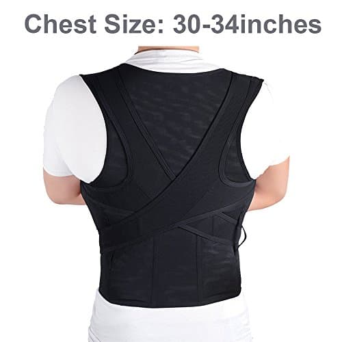 Full Back Posture Corrector, Hunch Back Support, Back and Waist Braces, Chest Braces, Lumbar Braces, Thoracic Kyphosis, Shoulder Alignment, Upper Back Pain Relief for Men and Women …