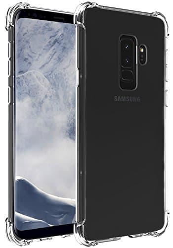 Galaxy S9 Plus Case, URMax [Slim Thin] Anti-Scratches TPU Gel Premium Slim Flexible Soft Bumper Rubber Protective Case Cover for Samsung Galaxy S9 Plus - Clear