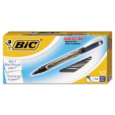 Bicfpin11Be - Bic Intensity Fine Point Permanent Marker Pens