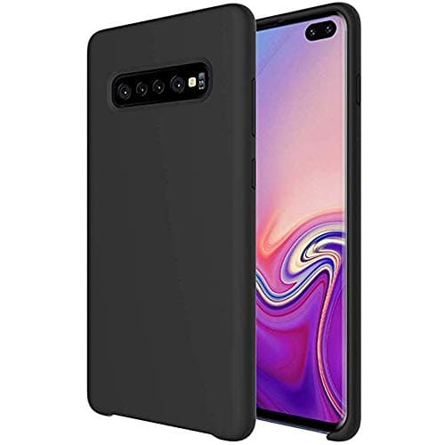 Liquid Silicone Case for Galaxy s10 Case Shockproof Slim Rubber Protective Soft Touch Back Cover for Galaxy S10 Plus