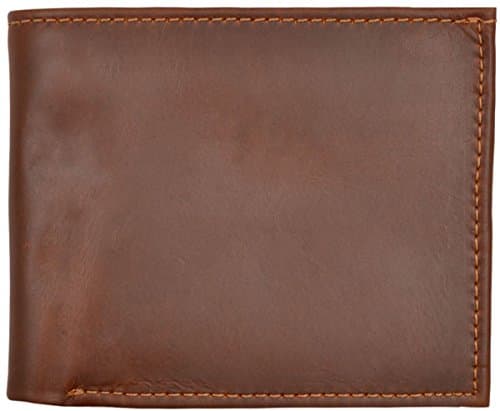 3D Cognac Basic Bifold Wallet