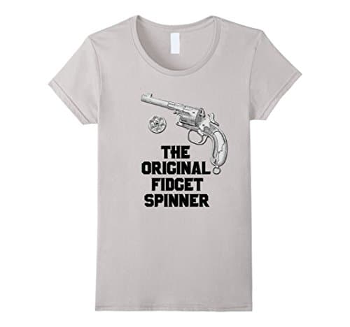 Womens The Original Fidget Spinner Large Silver