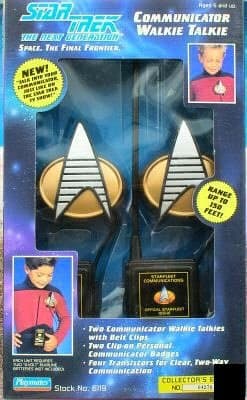 Star Trek Communicator Walkie Talkie Set