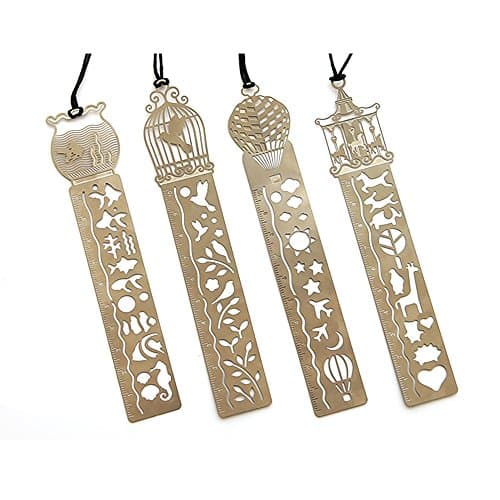 Moonvinn 4pcs Journal Stencil Plastic Planner Stencils for Journal/Notebook/Diary/Scrapbook DIY Drawing Template Stencil